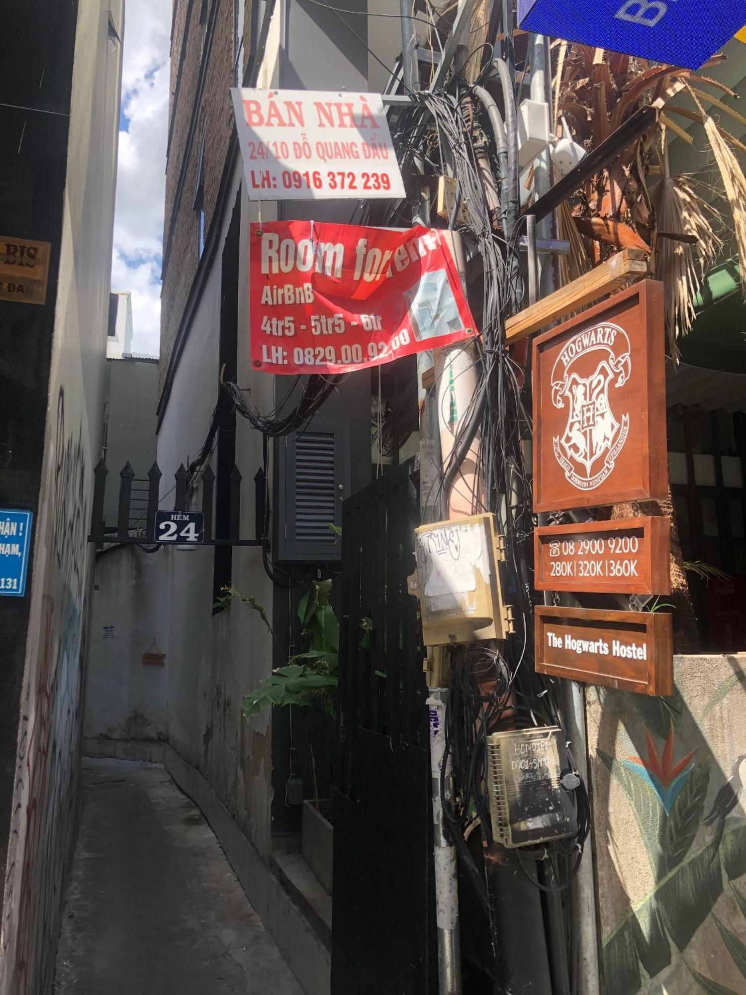 אפרטהוטל הו צ'י מין סיטי The Hidden Hogwarts - Nearly Bui Vien Walking Street מראה חיצוני תמונה